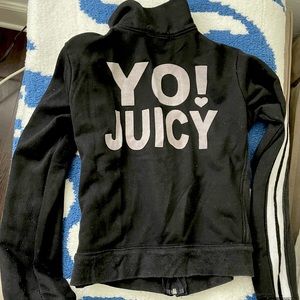 2000s vintage juicy tracksuit jacket velour YO m S